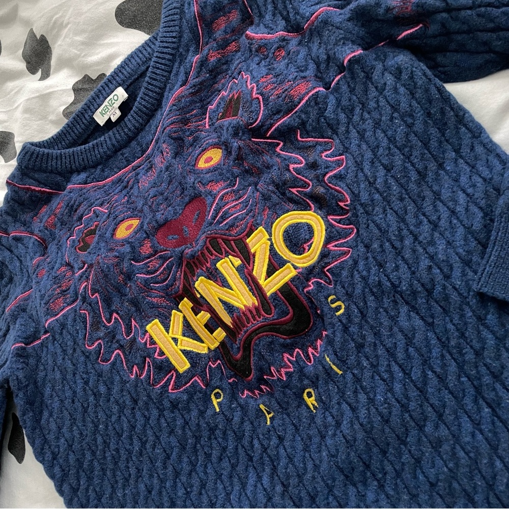 Kenzo Claw Tiger Wool Sweater - Picture 4 of 4